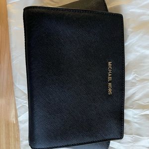Michael Kors Black Saffiano Crossbody Purse - Used - Good Condition